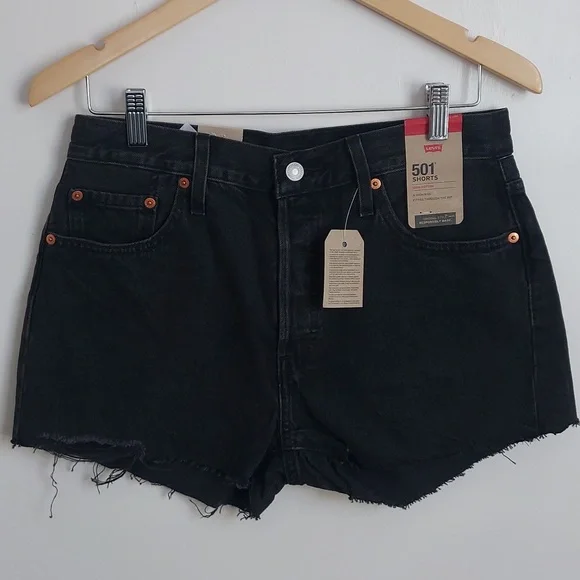 Levi's 501 High Rise Shorts - Picture 6 of 10